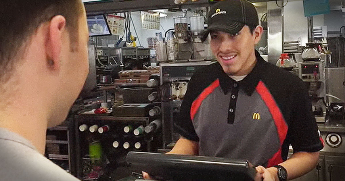 teen orders 100 McDonald's burgers