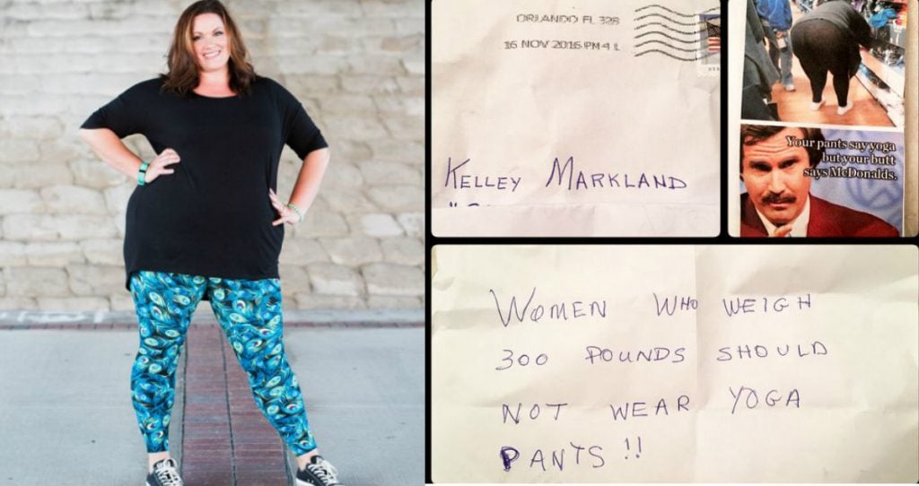 godupdates plus-sized mom received hate mail after wearing leggings fb