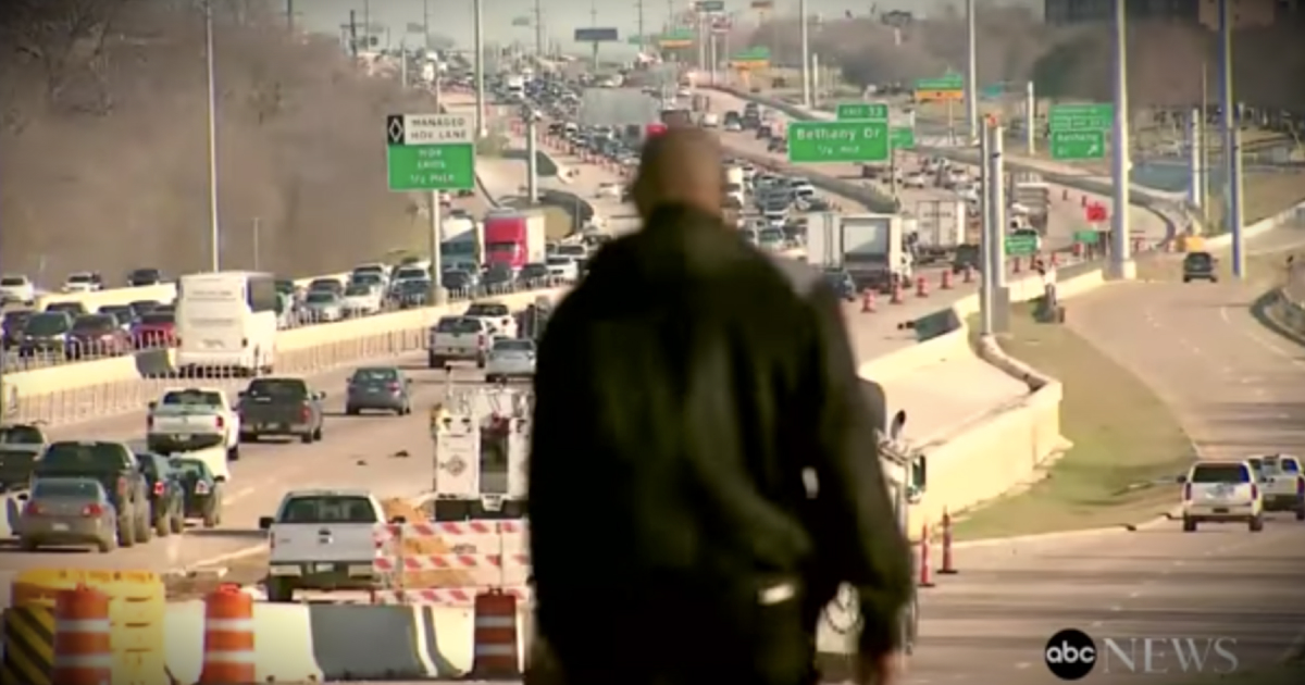 godupdates Texas man walks 15 miles to work each day fb