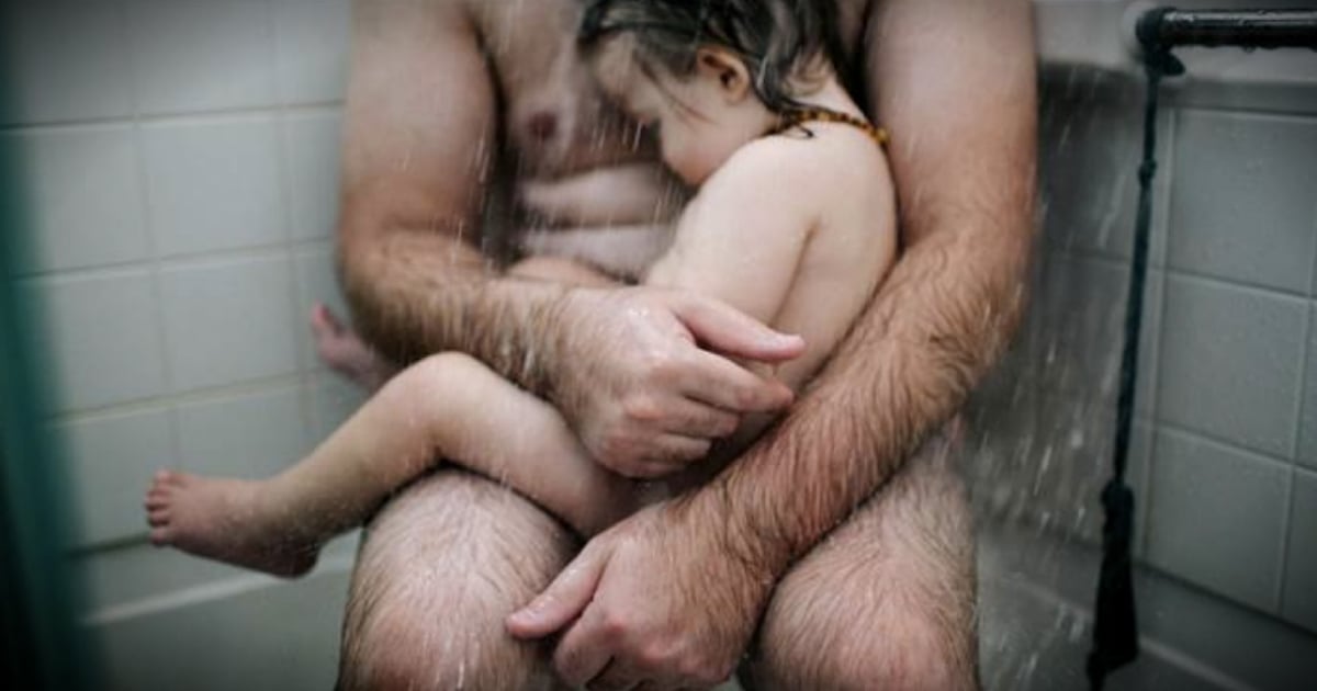 godupdates dad cradled his sick son in the shower photo controversy fb