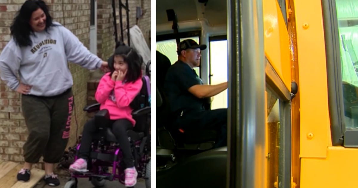 godupdates school bus driver built a wheelchair ramp for disabled child fb