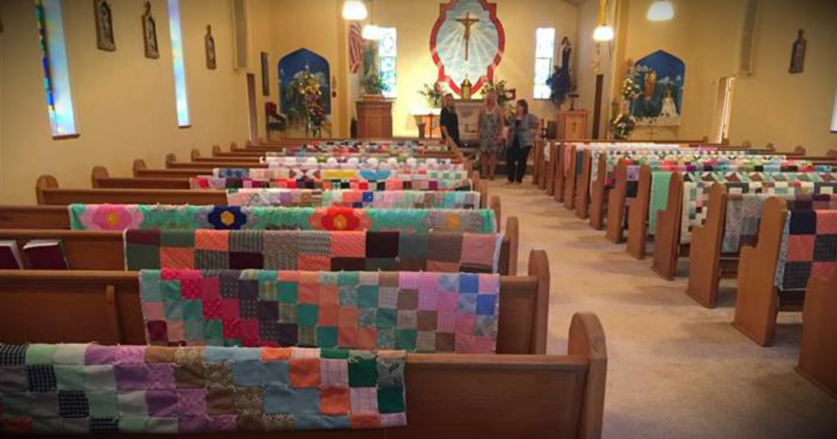 godupdates family displayed grandmas quilts at funeral fb
