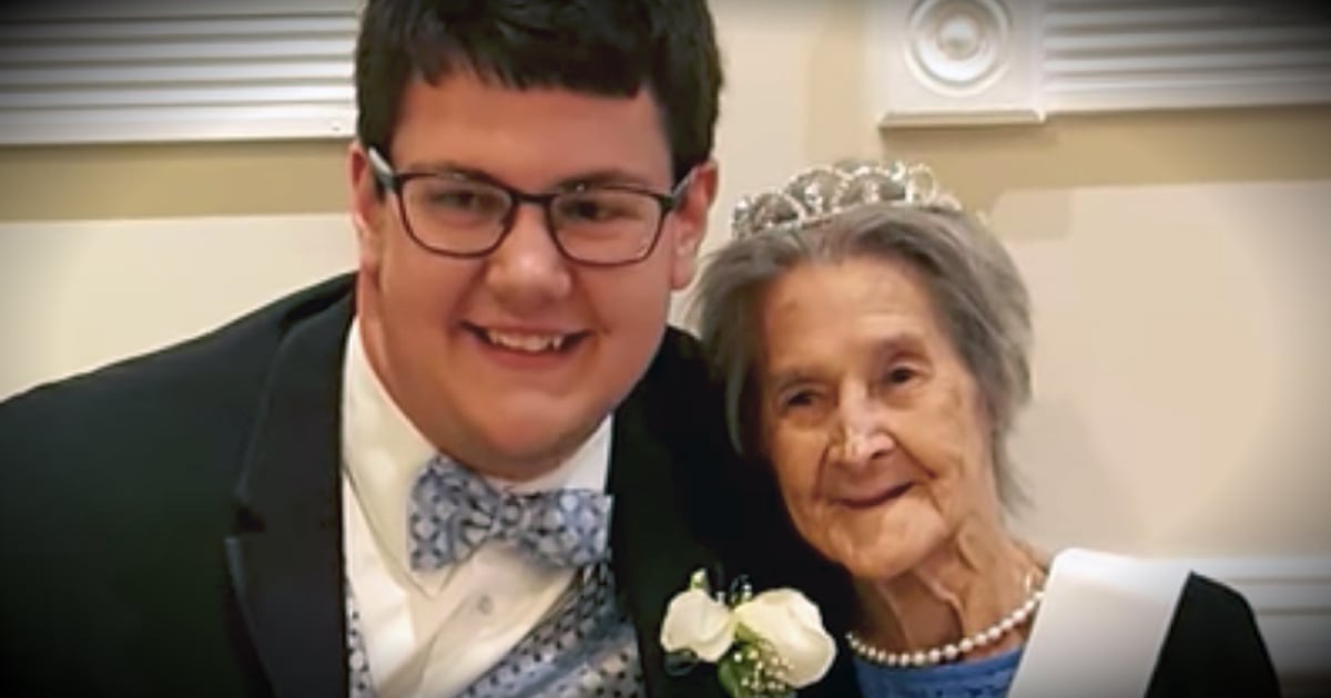 godupdates grandson made grandma his prom date after learning shes terminally ill fb