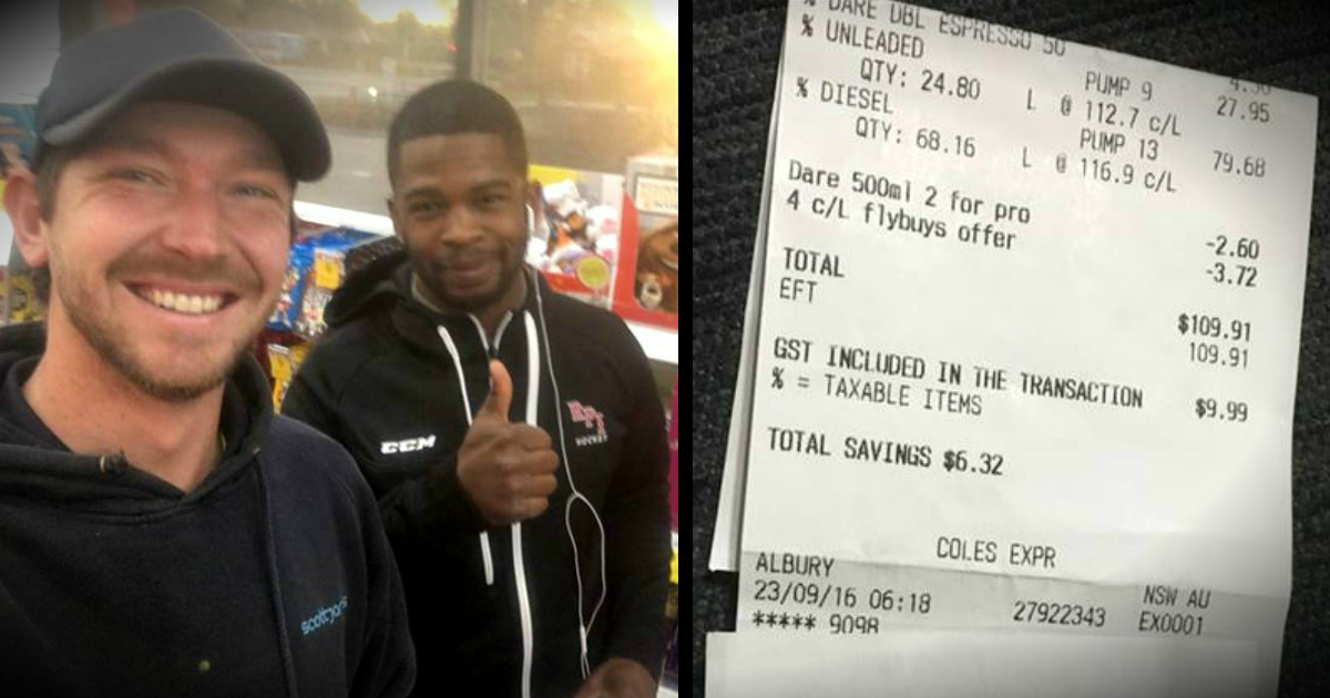 godupdates kind stranger paid the bill for man at gas station fb