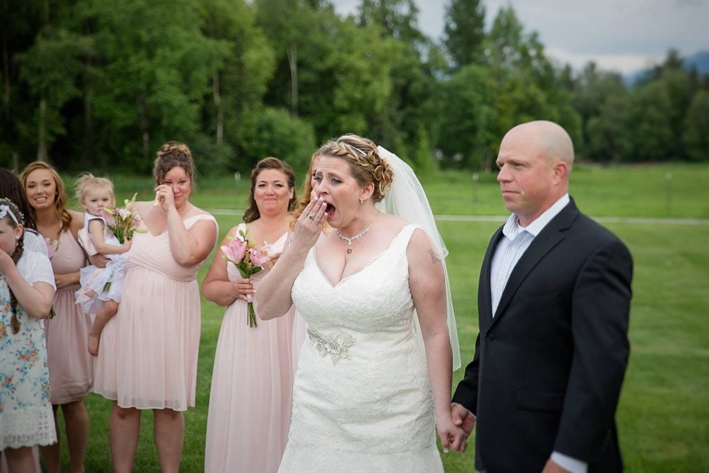 Bride Is Surprised Son's Heart Recipient Wedding _ everything inspirational