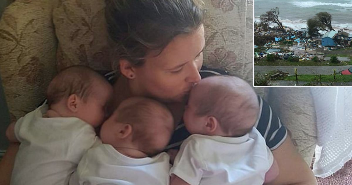 godupdates family with 6-month-old triplets survive hurricane irma fb