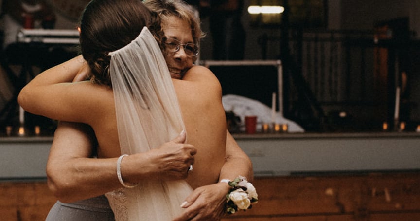 The Heartbreaking Reason This Bride's 'First Look' Isn't With The Groom _ Brittany Marr _ god updates