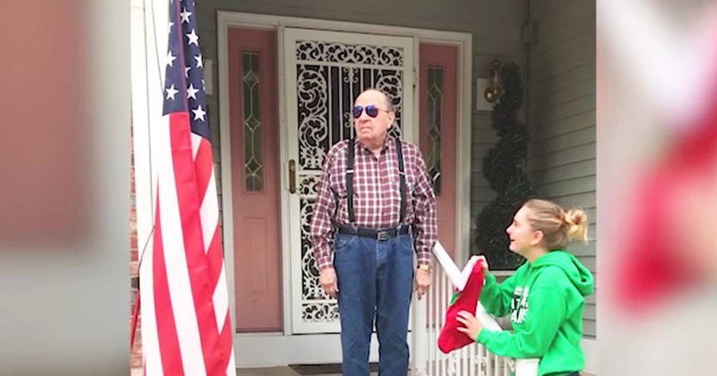 Colorblind Veteran Sees The Flag With Color For The First Time