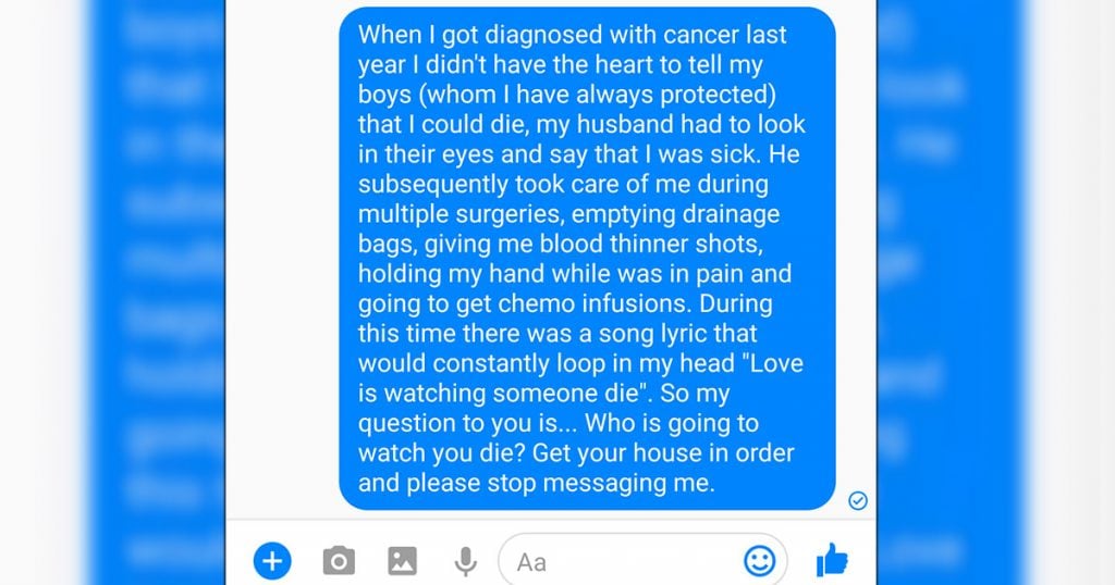 godupdates married woman's response to homewrecker's text goes viral 2