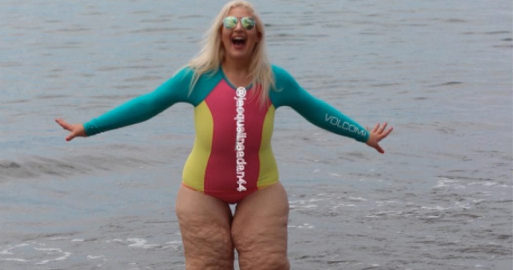 godupdates woman who lost 350 pounds body-shamed in bathing suit fb
