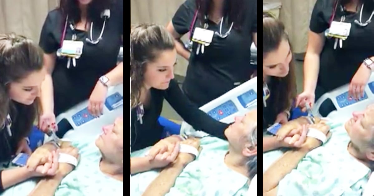 Nurse Sings 'Dancing in the Sky' To Dying Patient