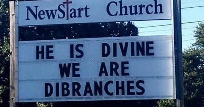 17 Times These Funny Church Signs Told It Like It is _ god updates