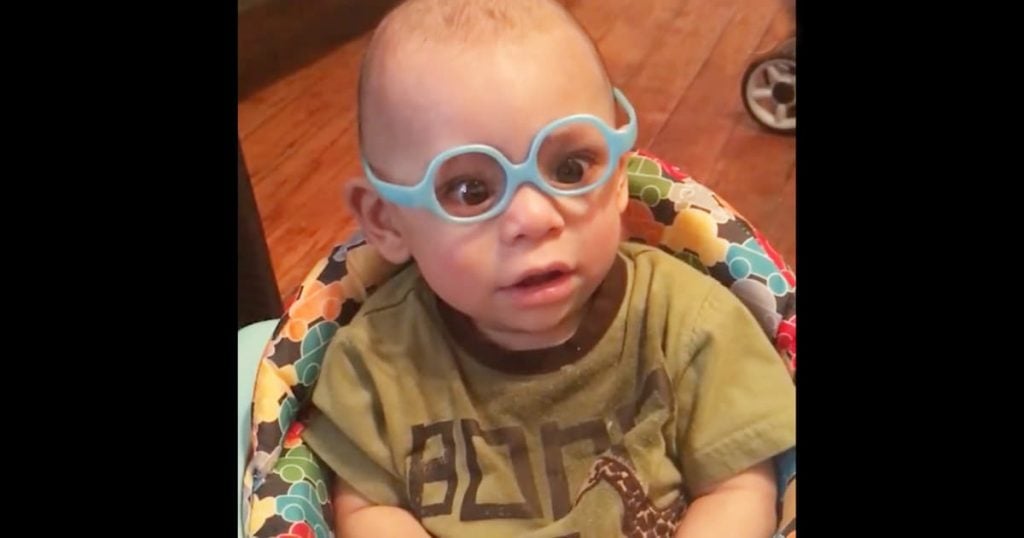 Baby Sees Parents With New Glasses_GodUpdates