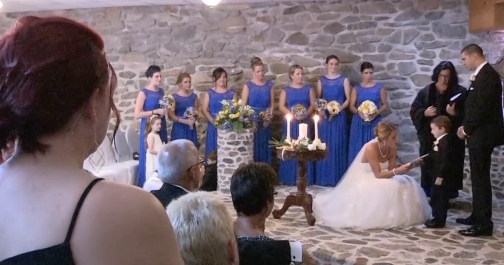 Bride Says Special Vows to Step Son