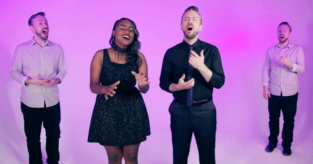 Christian Music Artist's Jamie Grace And Peter Hollens O Holy Night_GodUpdates