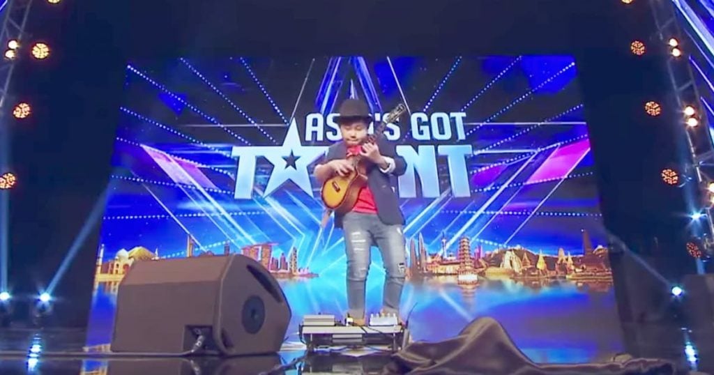 Kid Guitarist On Asia's Got Talent_GodUpdates