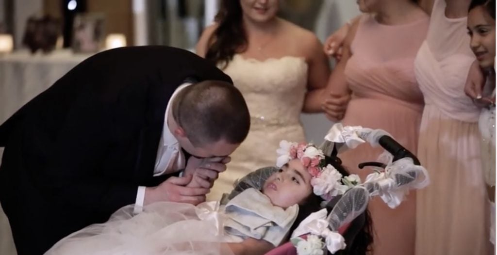 Daughters' Surprise Mom With Tearful Dance At Her Wedding