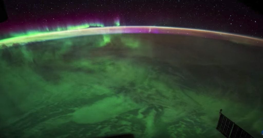 Video Of Space Set To 'The Sound of Silence'