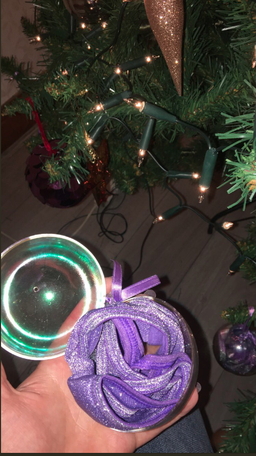 granny's Christmas ornaments