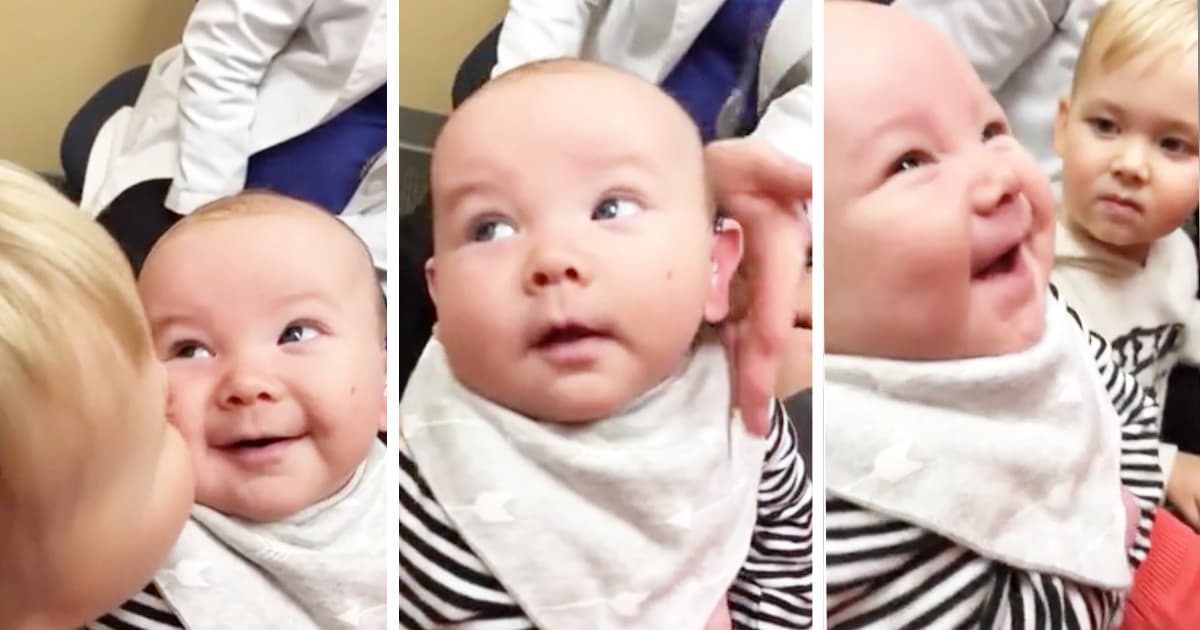 Deaf-Born Baby Hears Words For The First Time_GodUpdates