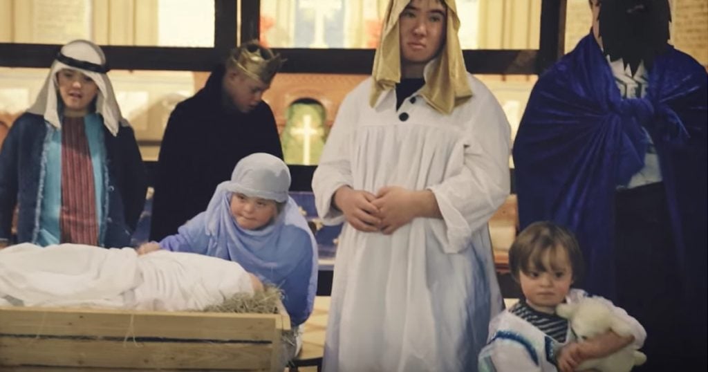 Down Syndrome Christmas Nativity Helps Hurting Mother