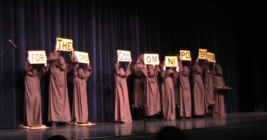Silent Monk Choir Gives Incredible Performance Of 'Hallelujah'