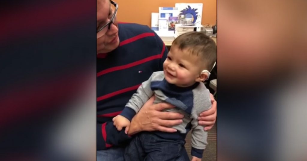 15-month-old Boy Hears Music For The First Time After Cochlear Implants