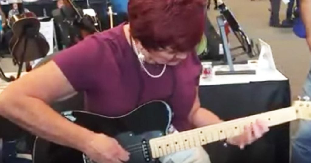 Granny Guitarist Paula Jo Taylor Goes Viral With Guitar Riff