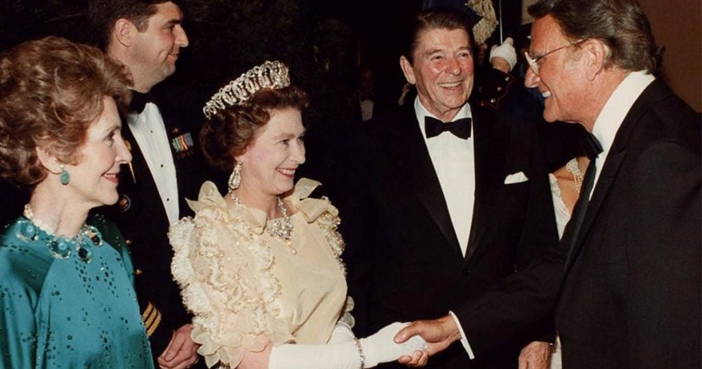 Billy Graham and Queen Elizabeth