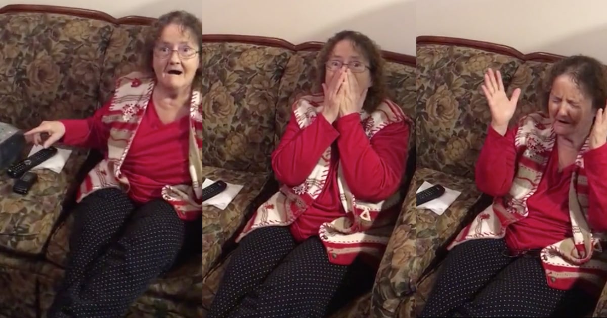 Grandson Surprise Grandma By Recording Her Song 'Fishing In The Sky'