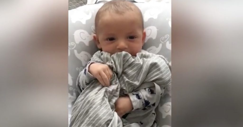 Baby Stops Crying With Mom's Dirty T-shirt 