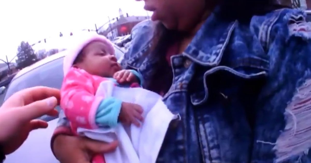 godupdates police saves choking baby girl