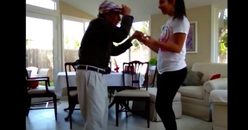 godupdates 93-year-old grandfather dances