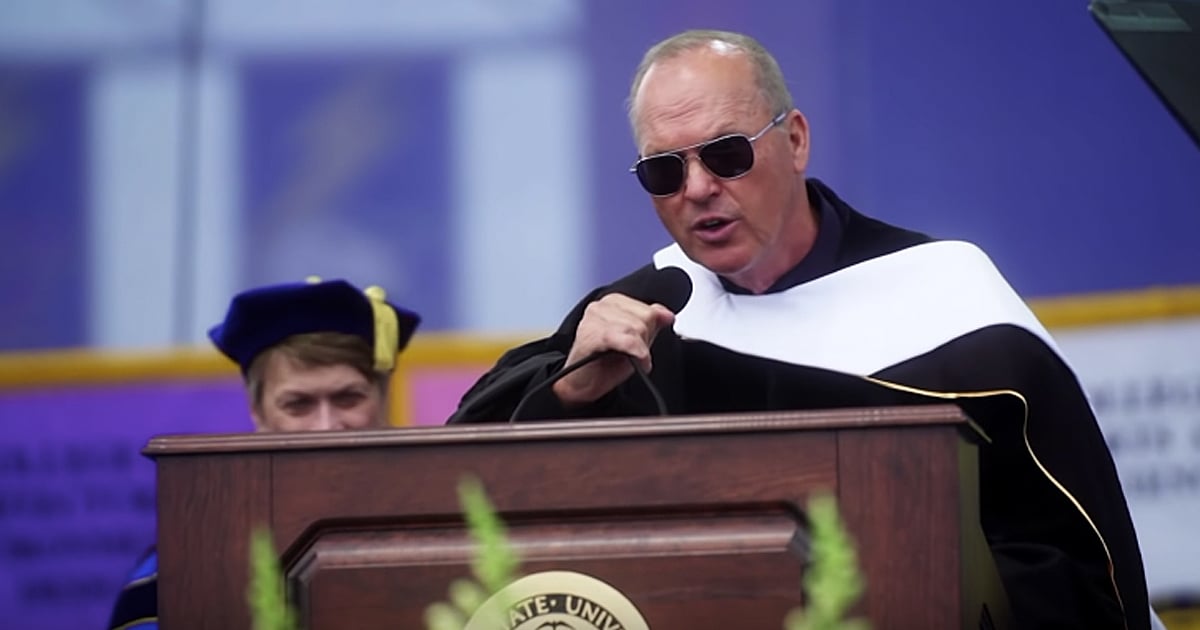 Michael Keaton speech at Kent State University