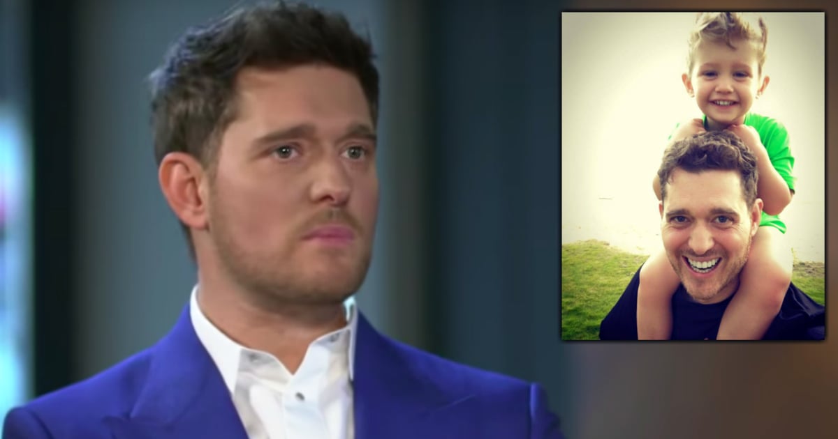 Michael Bublé talks about his son's cancer fb