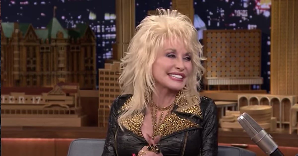 Dolly Parton Makes Jimmy Fallon Try on Her Wig