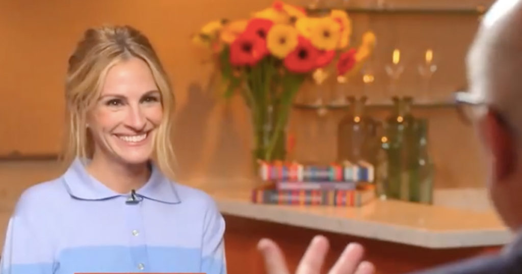Julia Roberts Opens Up About Her Husband And Tears Up at A Remark