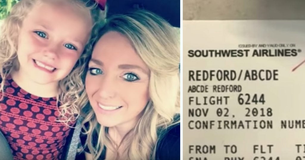 airline employee mocked a 5-year-old girl name abcde fb