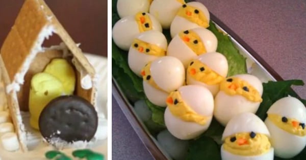 Easy Easter Crafts - Peep House