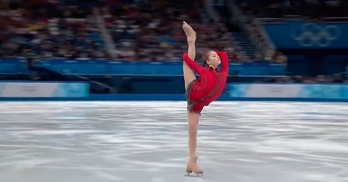 russian ice skater Yulia Lipnitskaya viral routine