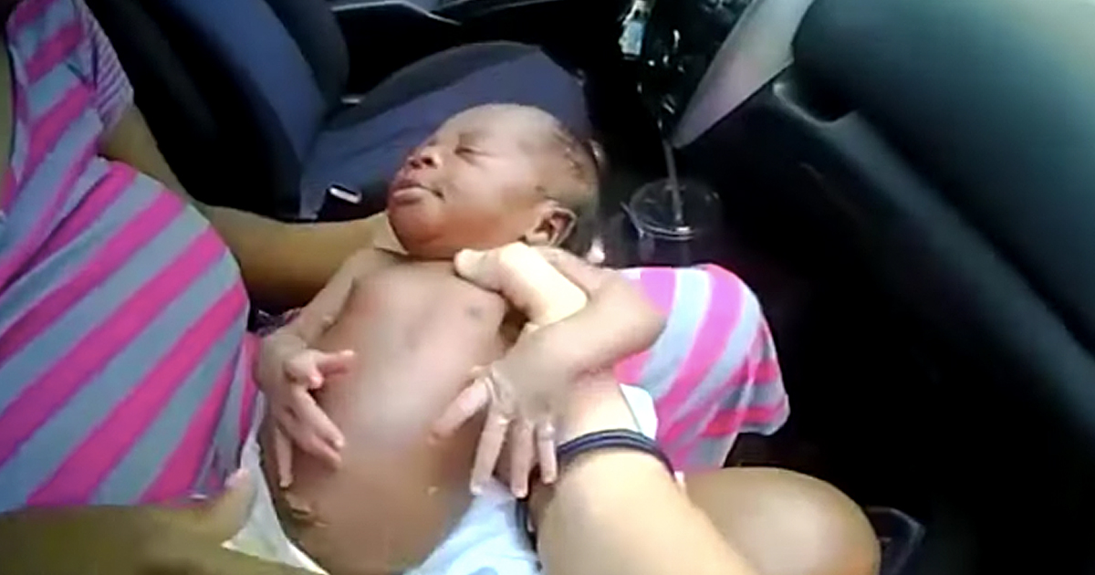 police officer saves baby