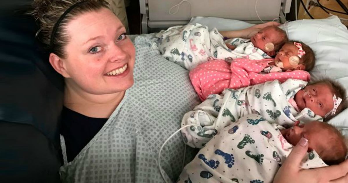 Miraculous Quadruplet Pregnancy For Triplet | Kayla Gilnes' Inspiring Story