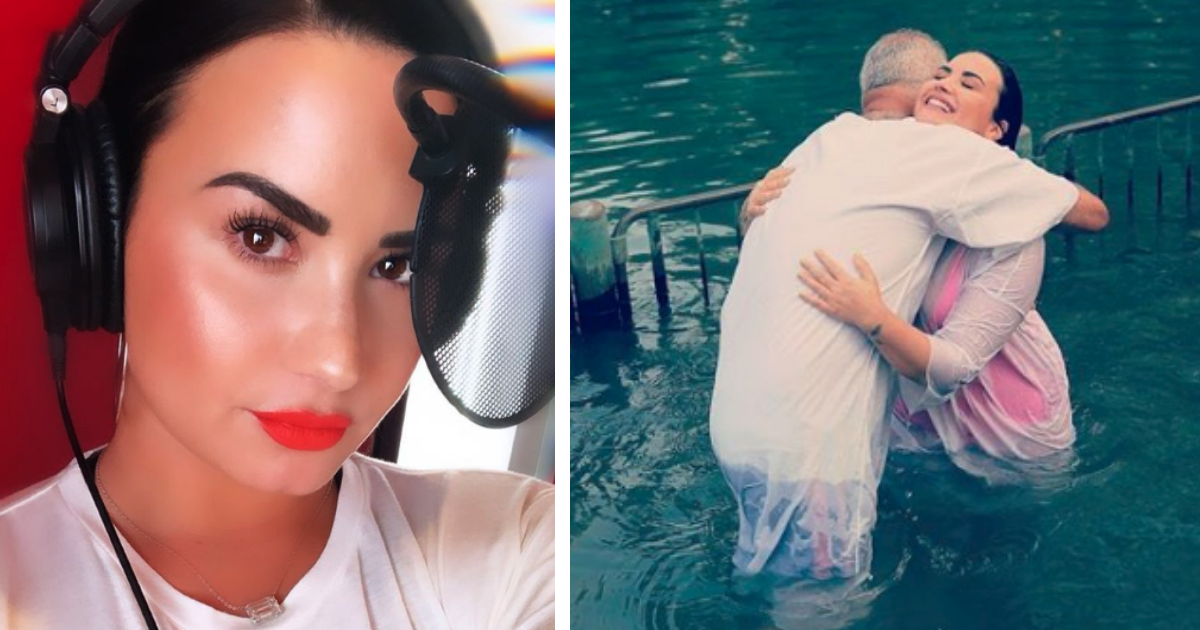 Actress And Singer Demi Lovato Visits Israel And Gets Baptized In The Jordan River