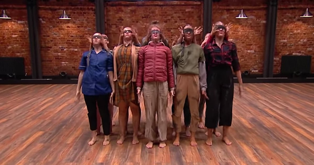 contemporary dance group vale blindfolded audition