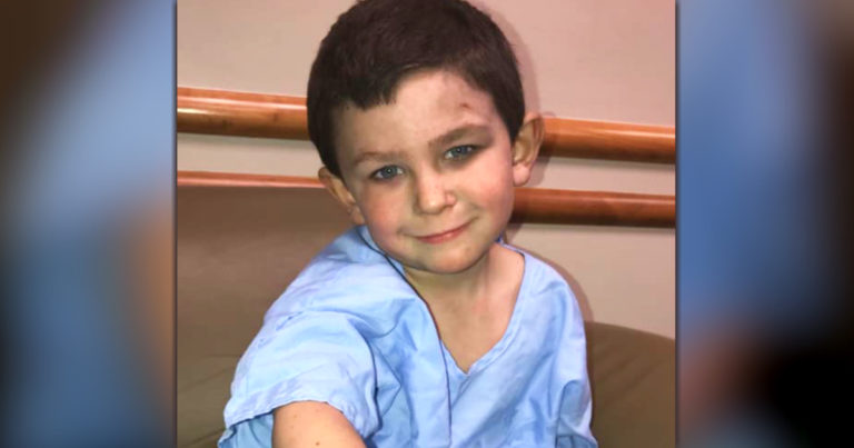 5-year-old saves family Noah Woods