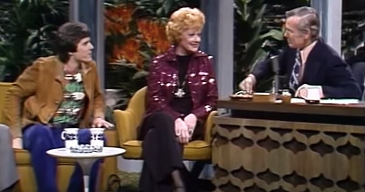 Lucille Ball's son surprises her on Johnny Carson