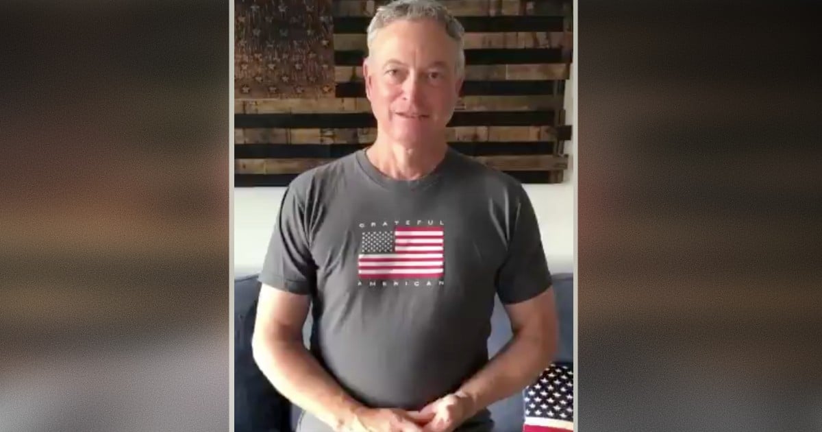 gary sinise thank you video