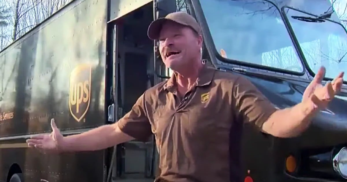 ups delivery man kipp youngman act of kindness