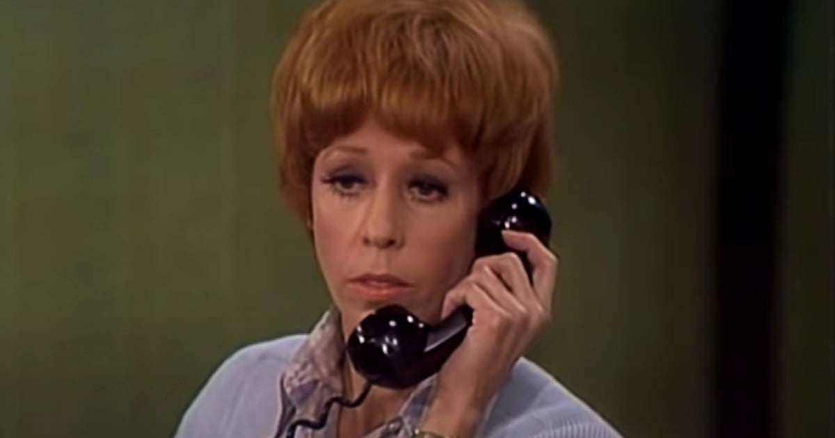 actor Marlon Brando Carol Burnett phone call