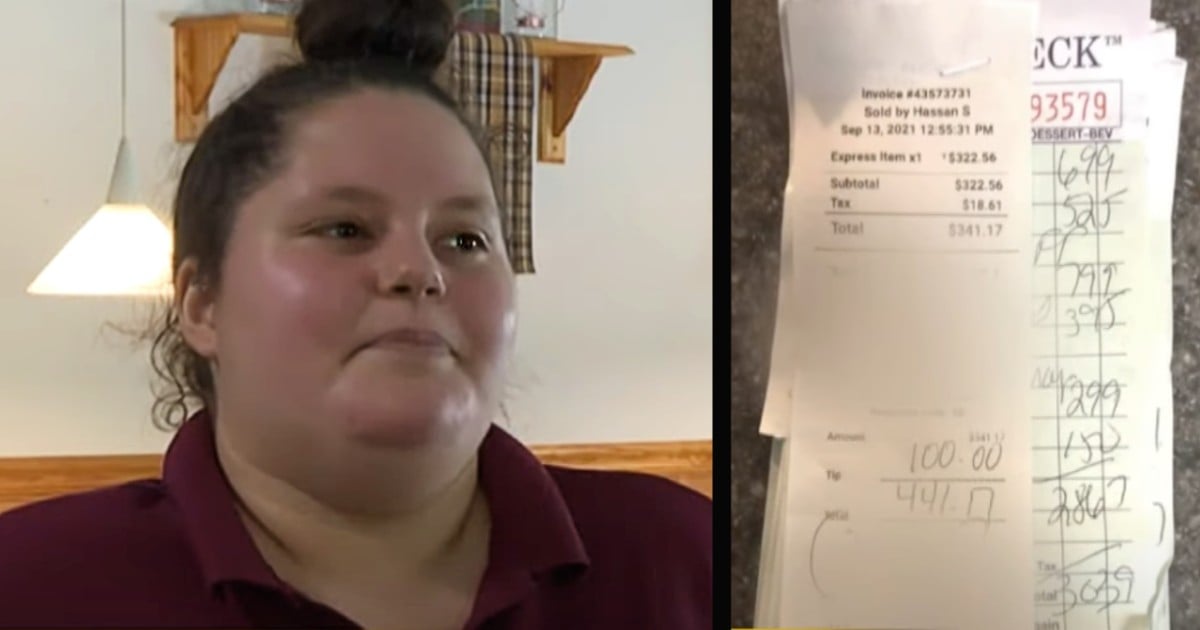 customer paid for strangers' meals